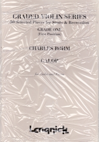 Bohm Galop (grade 1) Violin Sheet Music Songbook