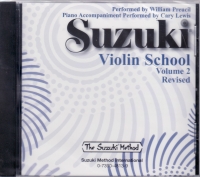Suzuki Violin School Vol 2 Cd Revised Preucil Sheet Music Songbook
