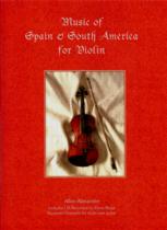 Music Of Spain & South America Violin Book & Cd Sheet Music Songbook