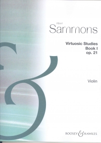 Sammons Virtuosic Studies Book 1 Violin Sheet Music Songbook