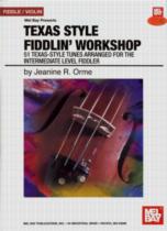 Texas Style Fiddlin Workshop Orme Book & Cd Sheet Music Songbook