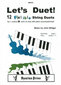 Lets Duet Flexible String Duets Widger 2 Violins Sheet Music Songbook
