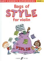 Bags Of Style Violin Cohen Grades 2-3 Sheet Music Songbook