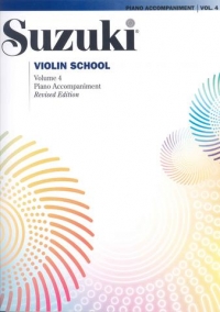 Suzuki Violin School Vol 4 Piano Accomp Revised Sheet Music Songbook