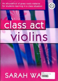 Class Act Violins Watts Student Pack Of 10 Sheet Music Songbook