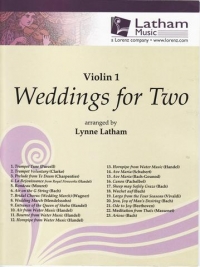 Weddings For Two Violin I Part Latham Sheet Music Songbook