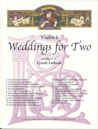Weddings For Two Violin Ii Part Latham Sheet Music Songbook