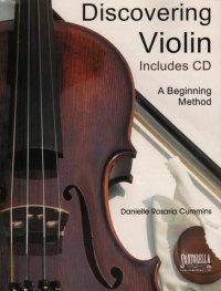 Discovering Violin A Beginning Method Book & Cd Sheet Music Songbook