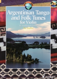 Argentinian Tango & Folk Tunes Violin Book & Cd Sheet Music Songbook