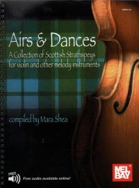 Airs & Dances A Collection Of Scottish Strathspeys Sheet Music Songbook