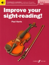 Improve Your Sight Reading Violin Grade 5 Sheet Music Songbook