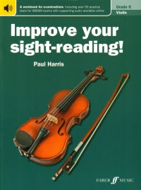 Improve Your Sight Reading Violin Grade 6 Sheet Music Songbook