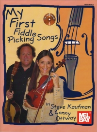 My First Fiddle Picking Songs Book & Cd Sheet Music Songbook
