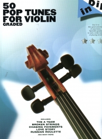 Dip In 50 Graded Pop Tunes Violin Sheet Music Songbook