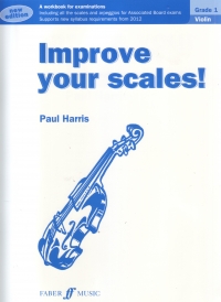 Improve Your Scales Violin Grade 1 Harris Sheet Music Songbook