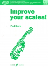 Improve Your Scales Violin Grade 2 Harris Sheet Music Songbook
