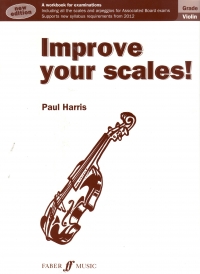Improve Your Scales Violin Grade 5 Harris Sheet Music Songbook