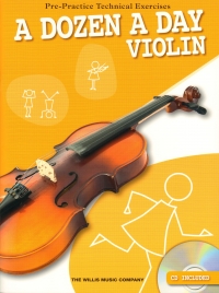 Dozen A Day Violin Book & Cd Sheet Music Songbook