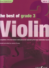 Best Of Grade 3 Violin Oleary Book & Audio Sheet Music Songbook