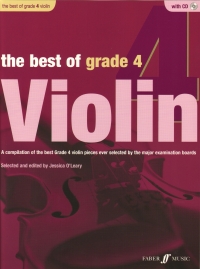 Best Of Grade 4 Violin Oleary Book & Audio Sheet Music Songbook