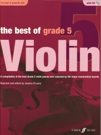 Best Of Grade 5 Violin Oleary Book & Audio Sheet Music Songbook