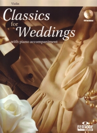 Classics For Weddings Violin Book & Cd Sheet Music Songbook