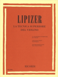 Lipizer Advanced Violin Technique Sheet Music Songbook
