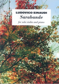 Einaudi Sarabande Violin & Piano Sheet Music Songbook