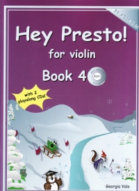 Hey Presto For Violin Book 4 + Cds Platinum Sheet Music Songbook