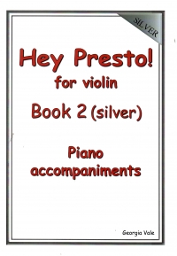 Hey Presto For Violin Book 2 Piano Accompaniments Sheet Music Songbook