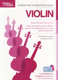 Playing With Scales Violin Level 1 + Online Sheet Music Songbook