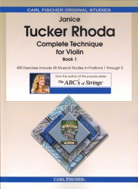 Complete Technique For Violin Book 1 Tucker Rhoda Sheet Music Songbook