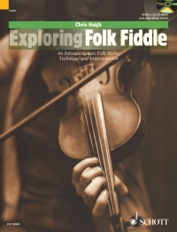 Exploring Folk Fiddle Haigh Book & Cd Sheet Music Songbook