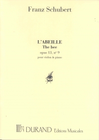 Schubert Labeille Op 13 No 9 Violin And Piano Sheet Music Songbook