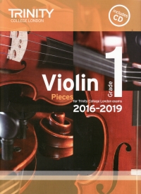 Trinity Violins 2016-2019 Grade 1 Score & Part+cd Sheet Music Songbook
