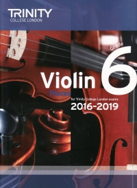 Trinity Violins 2016-2019 Grade 6 Score & Part Sheet Music Songbook