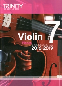 Trinity Violins 2016-2019 Grade 7 Score & Part Sheet Music Songbook