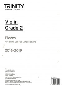 Trinity Violins 2016-2019 Grade 2 Part  Sheet Music Songbook