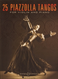 25 Piazzolla Tangos Violin & Piano Sheet Music Songbook