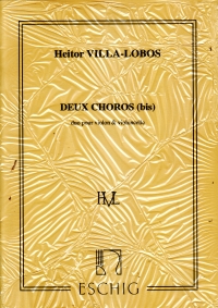 Villa-lobos 2 Choros Violin & Cello Sheet Music Songbook