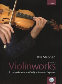 Violinworks Stephen Book 1 + Cd Sheet Music Songbook