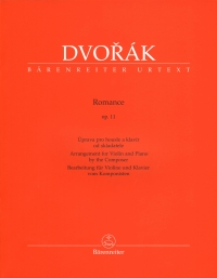 Dvorak Romance Op11 Hajek Violin & Piano Sheet Music Songbook