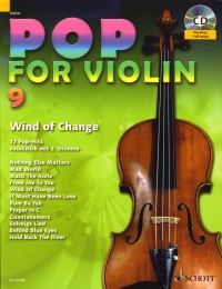 Pop For Violin 9 Wind Of Change + Cd Sheet Music Songbook