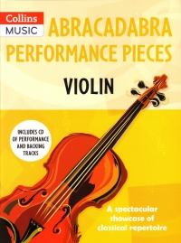 Abracadabra Performance Pieces Violin + Cd Sheet Music Songbook