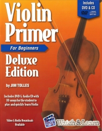 Violin Primer Deluxe Edition Tolles + Dvd & Cd Sheet Music Songbook