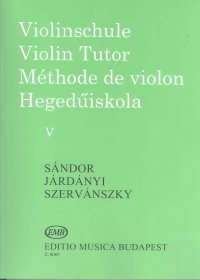 Sandor Violin Tutor V Violin Sheet Music Songbook
