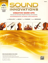 Sound Innovations Creative Warm Ups Violin + Onlin Sheet Music Songbook
