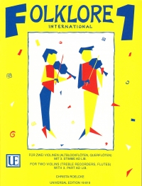 Folklore International I Roelcke 2 Violins Sheet Music Songbook