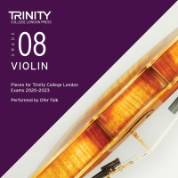 Trinity Violin Exam 2020-2023 Grade 8 Cd Sheet Music Songbook