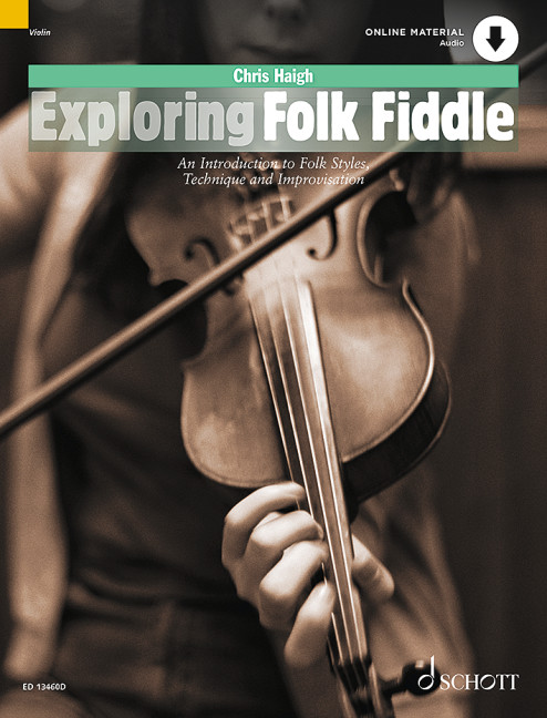 Exploring Folk Fiddle Book + Online Sheet Music Songbook